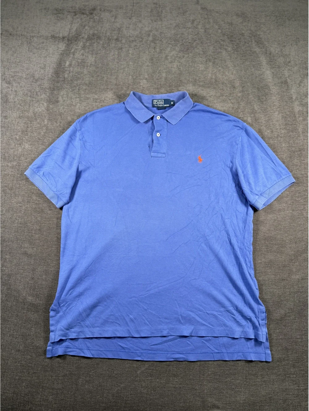 Polo Ralph Lauren Classic Fit Blue Polo Shirt Medium